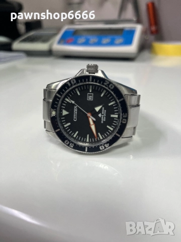 Часовник Citizen Eco Drive Promaster E168-S081491 с каишка от неръждаема стомана, снимка 4 - Мъжки - 52563975