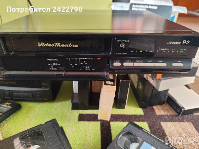 Vhs видео Panasonic , снимка 7 - Плейъри, домашно кино, прожектори - 53527166