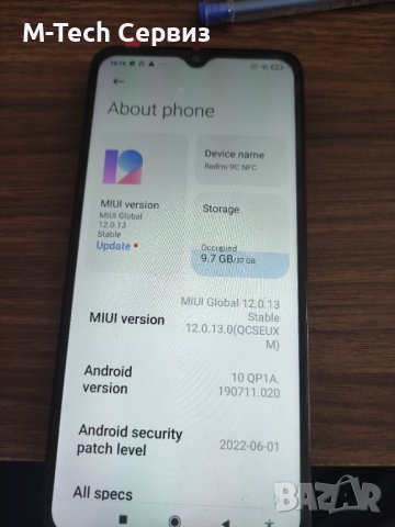 Xiaomi redmi 9c на части основна платка батерия блок захранване бутони слушалка звънец, снимка 3 - Резервни части за телефони - 42165708