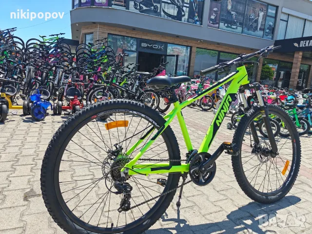Промо велосипед 27.5" Passati NINJA жълт, снимка 11 - Велосипеди - 56081046