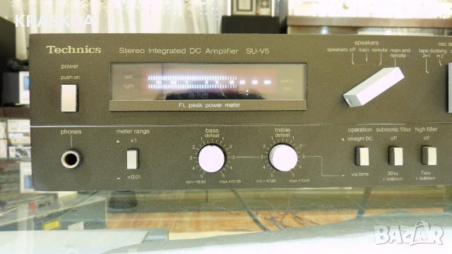  TECHNICS SU-V5, снимка 3 - Ресийвъри, усилватели, смесителни пултове - 40958419