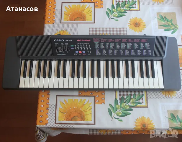 Casio CTK-200 Keyboard 40 Song Bank 