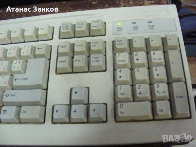 Ретро Клавиатура Mitsumi петица DIN 5, снимка 3 - Клавиатури и мишки - 52483274