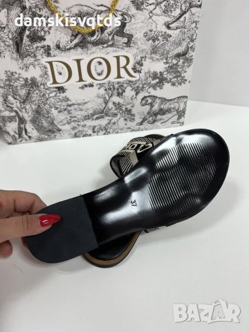  Dior нови чехли 37 номер, снимка 4 - Чехли - 28938066