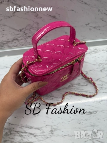 Chanel чанта в черно или розово, снимка 7 - Чанти - 52487954