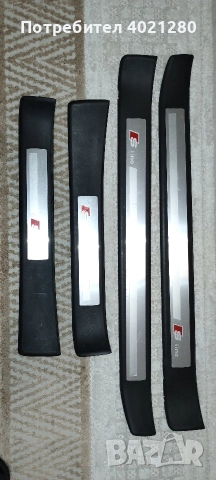 S-line лайстни/прагове за Audi A4 B6/B7, снимка 3 - Аксесоари и консумативи - 52807228