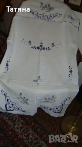 ПОКРИВКИ ЗА МАСА И КЪРПИ  /бродерия/, снимка 4 - Покривки за маси - 51709795