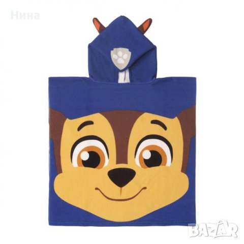 Пончо Paw Patrol / Пес Патрул , снимка 2 - Хавлии и халати - 40336685