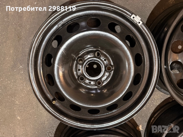 Железни Джанти Audi Vw 5х112 16цола, снимка 2 - Гуми и джанти - 52392488