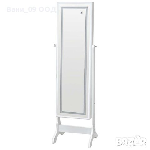 Тоалетка-гардероб с LED осветление и огледало, снимка 9 - Тоалетки - 41625601