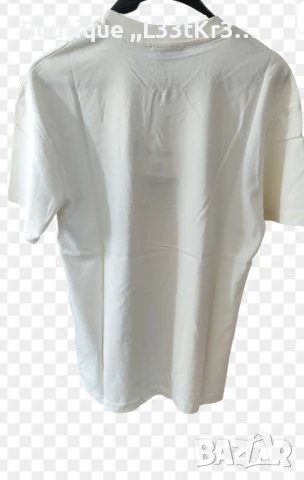 Бяла тениска Prada, снимка 2 - Тениски - 51316218