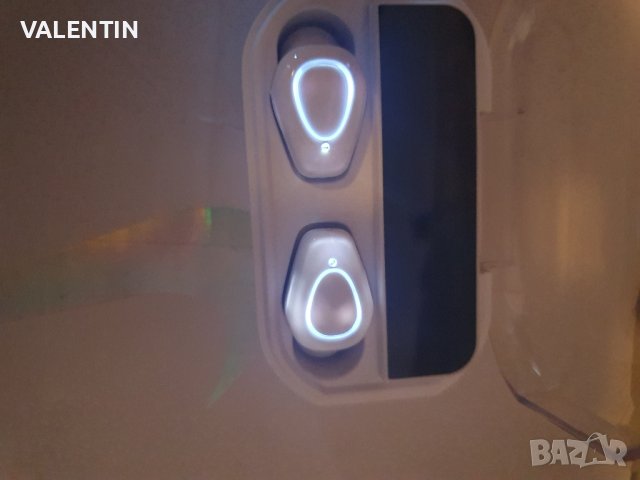 Блутут слушалки с преносимо зарядно, снимка 11 - Слушалки, hands-free - 41334139