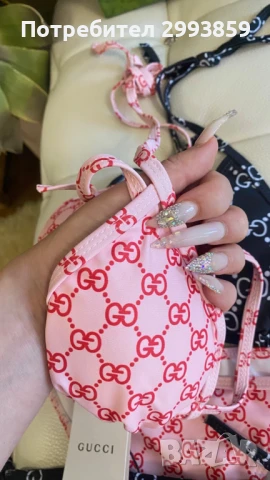 Бански Гучи бикини*Gucci Technical Bloom, снимка 16 - Бански костюми - 51363733