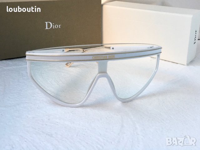 Dior дамски прозрачни слънчеви очила маска 1:1 - 4 цвята, снимка 10 - Слънчеви и диоптрични очила - 41925707