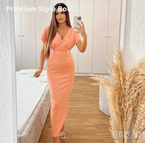 рокля с колан, снимка 4 - Рокли - 53627051