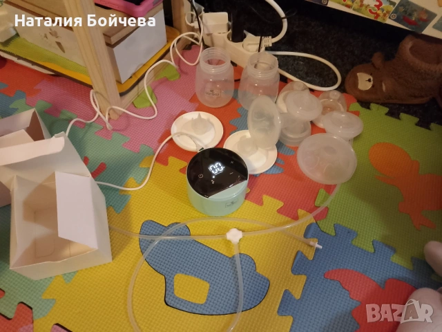 Електрическа двойна помпа за кърма , снимка 2 - Аксесоари за кърмачки - 52529739