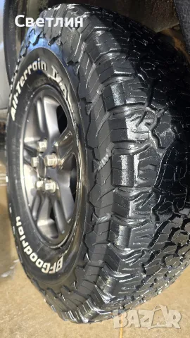 BF Goodrich гуми 265/75R16 с оригинални джанти за Land rover, снимка 3 - Гуми и джанти - 55869645