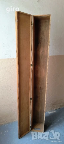 Стар голям дървен сандък от втората световна война , снимка 6 - Антикварни и старинни предмети - 51402636