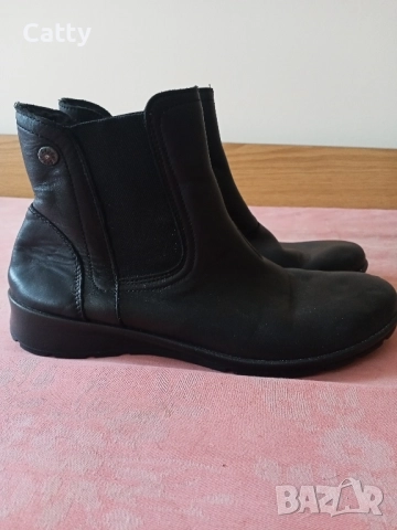 Дамски черни боти , снимка 7 - Дамски боти - 52511768
