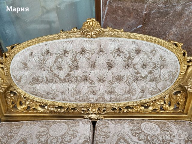 Италианска барокова холна гарнитура Silik 055, снимка 11 - Дивани и мека мебел - 40876617