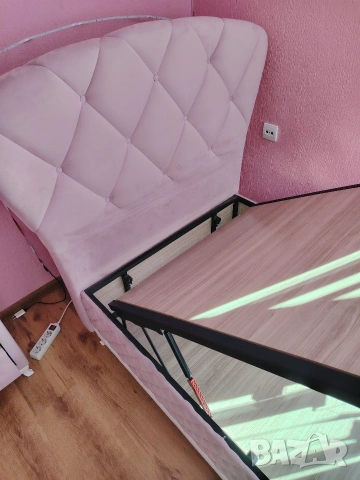Легло "Bambi Pinky". , снимка 3 - Спални и легла - 53840375
