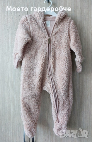 Бебешки плюшен космонавт размер 74 (4-6 месеца)