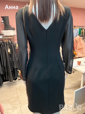 Официална рокля с пайети , снимка 3 - Рокли - 36021411