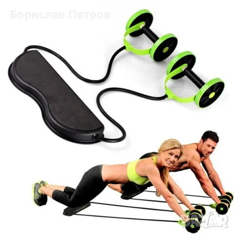 Фитнес уред за дома за правене на коремни преси M & M MARS Revoflex Xtreme 