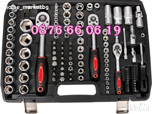 Гедоре 172 части, куфар с инструменти 172 части, снимка 2 - Гедорета - 44568558