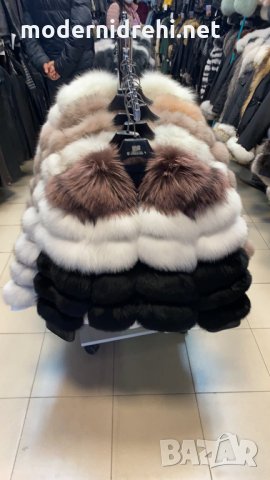 Дамско елегантно палто от лисица код 322, снимка 1 - Палта, манта - 35937913