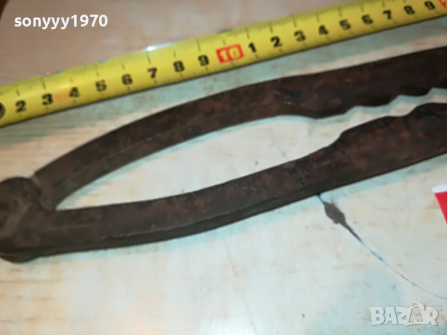 АНТИЧНИ СТАРИ КЛЕЩИ 1904221350, снимка 5 - Антикварни и старинни предмети - 36507329