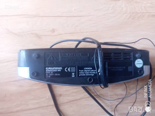 GRUNDIG Sonoclock 490 AM/FM РАДИО LED тунер /промо цена/, снимка 5 - Аудиосистеми - 49641967