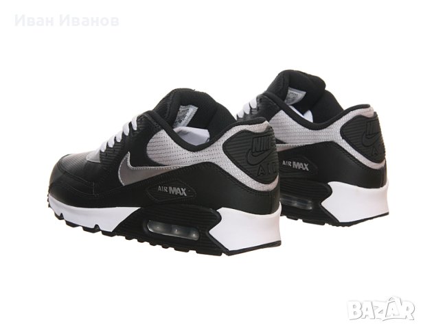 оригинални маратонки Nike Air Max 90 Black номер 42.5, снимка 5 - Маратонки - 42630010