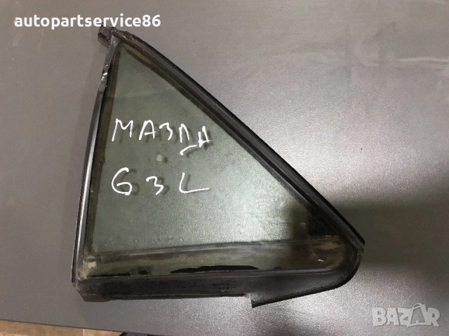 Вентилационно стъкло за задна лява врата LH за Mazda 6 2.0 бензин (2004) 43R-00011, GJ6A73651