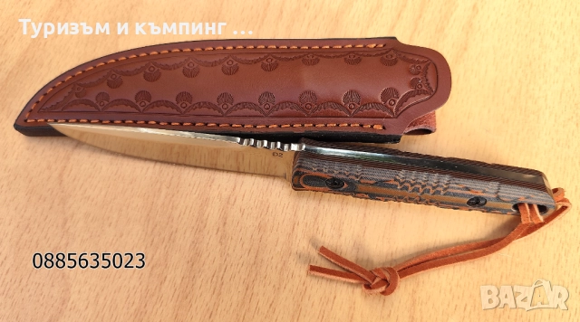 Малък ловен нож / ръчна изработка /, снимка 8 - Ножове - 52189401