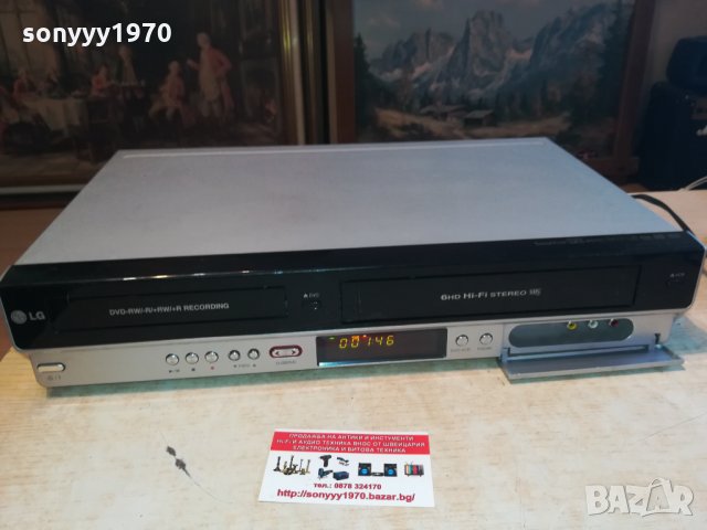 *lg rc278 dvd recorder/video hifi recorder 1802221938, снимка 4 - Плейъри, домашно кино, прожектори - 35838788
