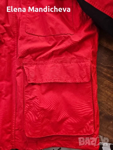 Зимно планинско непромокаемо яке парка с подвижна подплата скриваща се качулка двоен цип 5 джоба , снимка 5 - Якета - 50771022