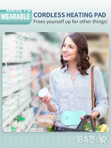 Нагряваща подложка  за облекчаване на менструални болки Slimpal , снимка 5 - Други - 50044783