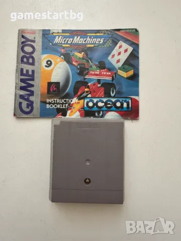 Micro Machines за Nintendo game boy, снимка 2 - Игри за Nintendo - 50196549