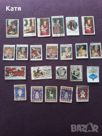 Пощенски марки микс, снимка 2 - Филателия - 44602814