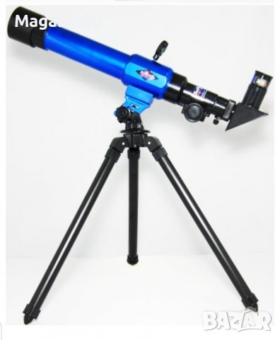 Телескоп с триножник и компас, микроскоп и аксесоари комплект, снимка 2 - Образователни игри - 38663529