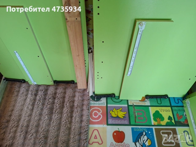 Продава се креватачето е с 3 степени на матрак и опция люлка, снимка 6 - Кошарки - 53810650