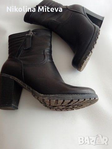 Черни боти, снимка 3 - Дамски боти - 35836290