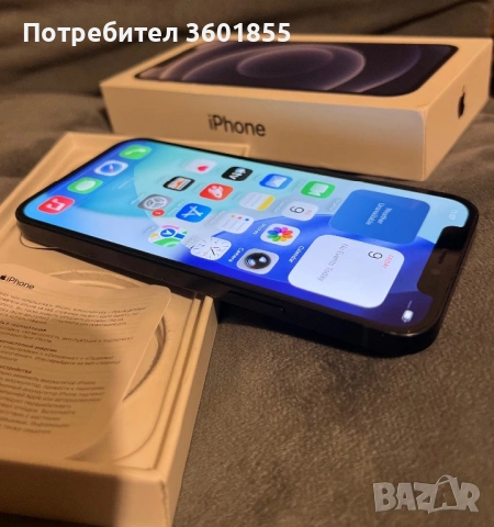 iPhone 12 128GB Black, снимка 5 - Apple iPhone - 53048681