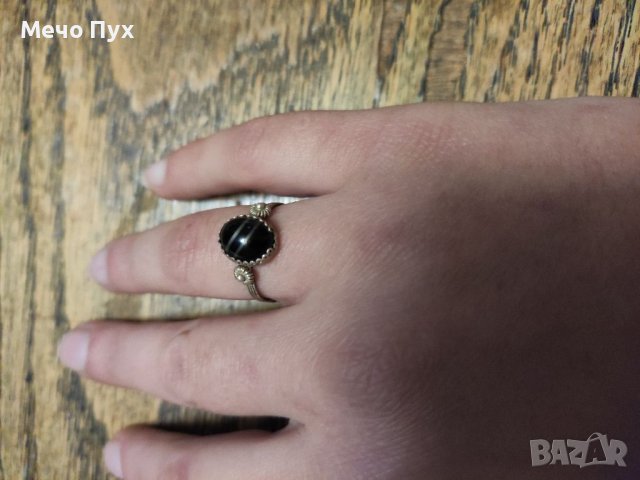 Стар сребърен пръстен (83), снимка 2 - Пръстени - 39386726