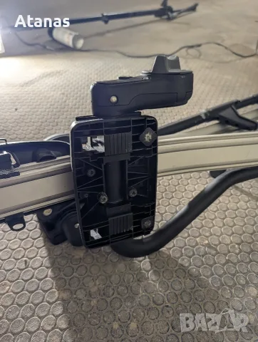 Thule wingbar Evo 127 cm. греди за Тойота рав4 2017 и 2бр Thule ProRide 591 багажник за колело, снимка 14 - Аксесоари и консумативи - 55891584