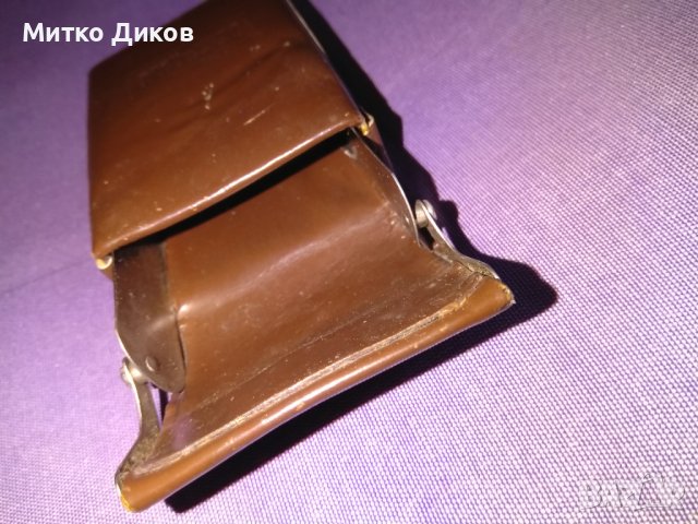 Калъвче за цигари №17 естествена кожа КВУМ 102х66х30мм, снимка 5 - Табакери - 42614635