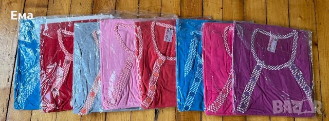 Памучни нощници потник ръкав , снимка 5 - Нощници - 50679022