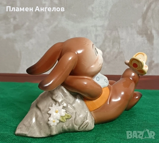 Декоративна порцеланова колекционерска фигурка Goebel. , снимка 5 - Колекции - 53761119