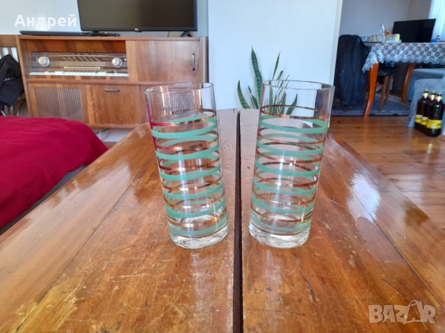 Стара стъклена чаша,чаши #5